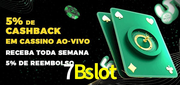 Promoções do cassino ao Vivo 7Bslot